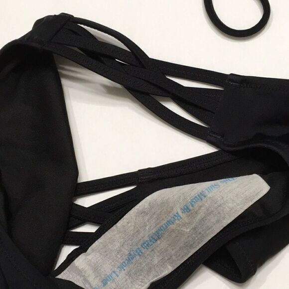 Shade & Shore black underwire bikini set. NWOT - Picture 8 of 8